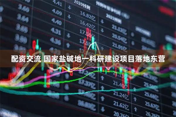 配资交流 国家盐碱地一科研建设项目落地东营